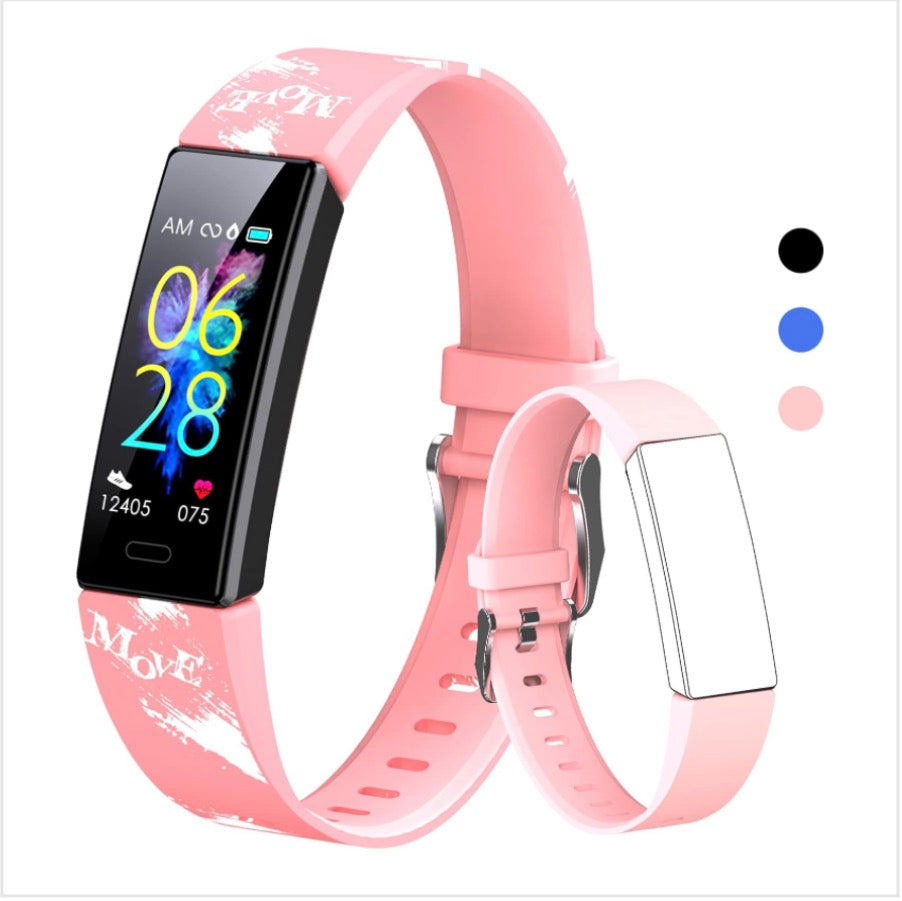 Kids Watch Fitness Tracker, Fitness Watches for Kids, Activity Tracker with Pedometers, Stopwatch, IP68 Waterproof, 11 Sport Modes Smart Watch for Kids Age 6-16 Years Old